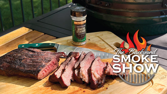 Reverse Seared Tri Tip on the Big Green Egg | Backyard Smoke Show