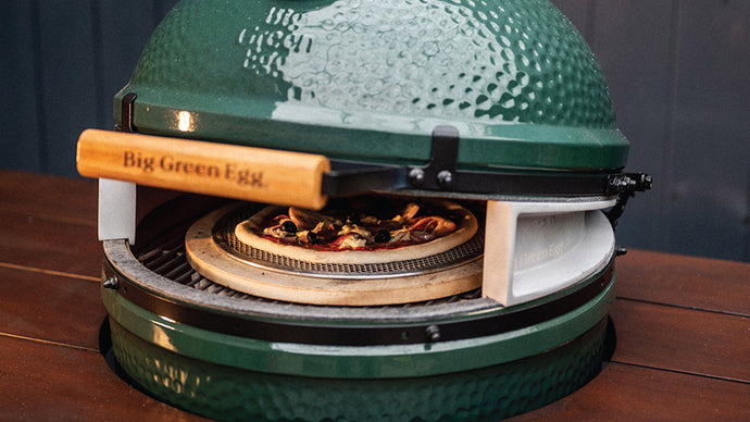 How to use the Pizza Oven Wedges in a Big Green Egg