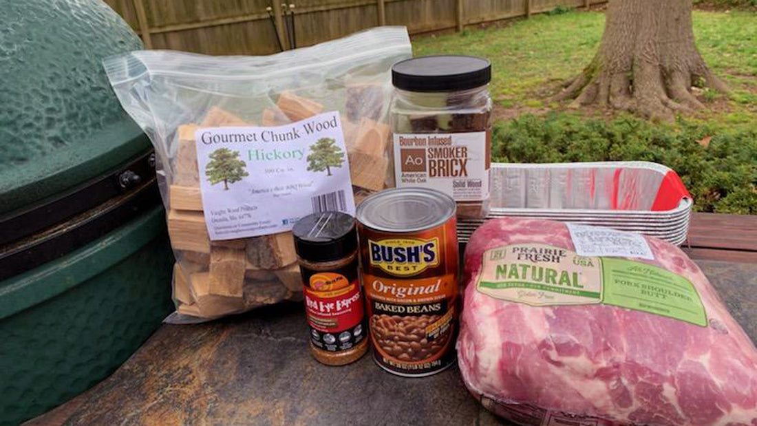 Smoked Pork Shoulder on the Big Green Egg [PART 1/2]