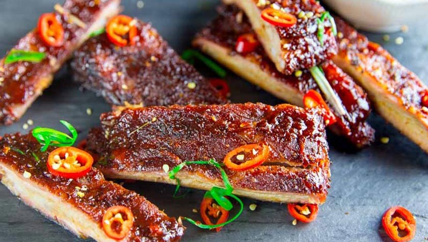 SMOKEY SPICY KOREAN SPARE RIBS