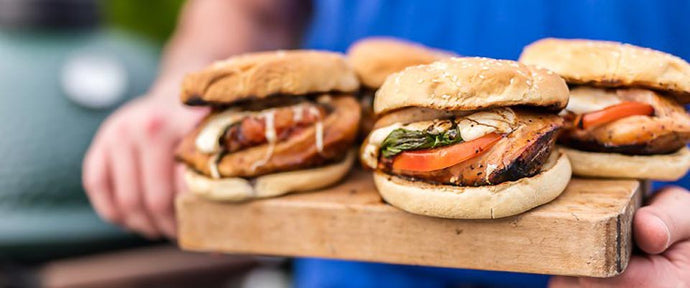 STUFFED CAPRESE CHICKEN SANDWICH