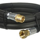 48" 3/8″ ID Thermo Rubber Hose, 3/8″ Female Flare X 3/8″ Male Pipe Thread- 100039-48