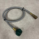 36" SS Hose w/Green nut & QC- 100542