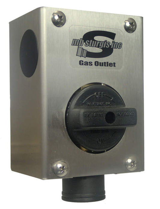 M.B. Sturgis Inc. Gas Outlet Connection Kit (STAINLESS STEEL)- 103551