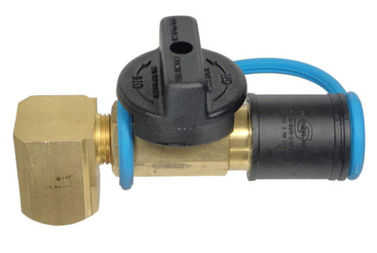 1/2" 90 deg QC Valve- 104014