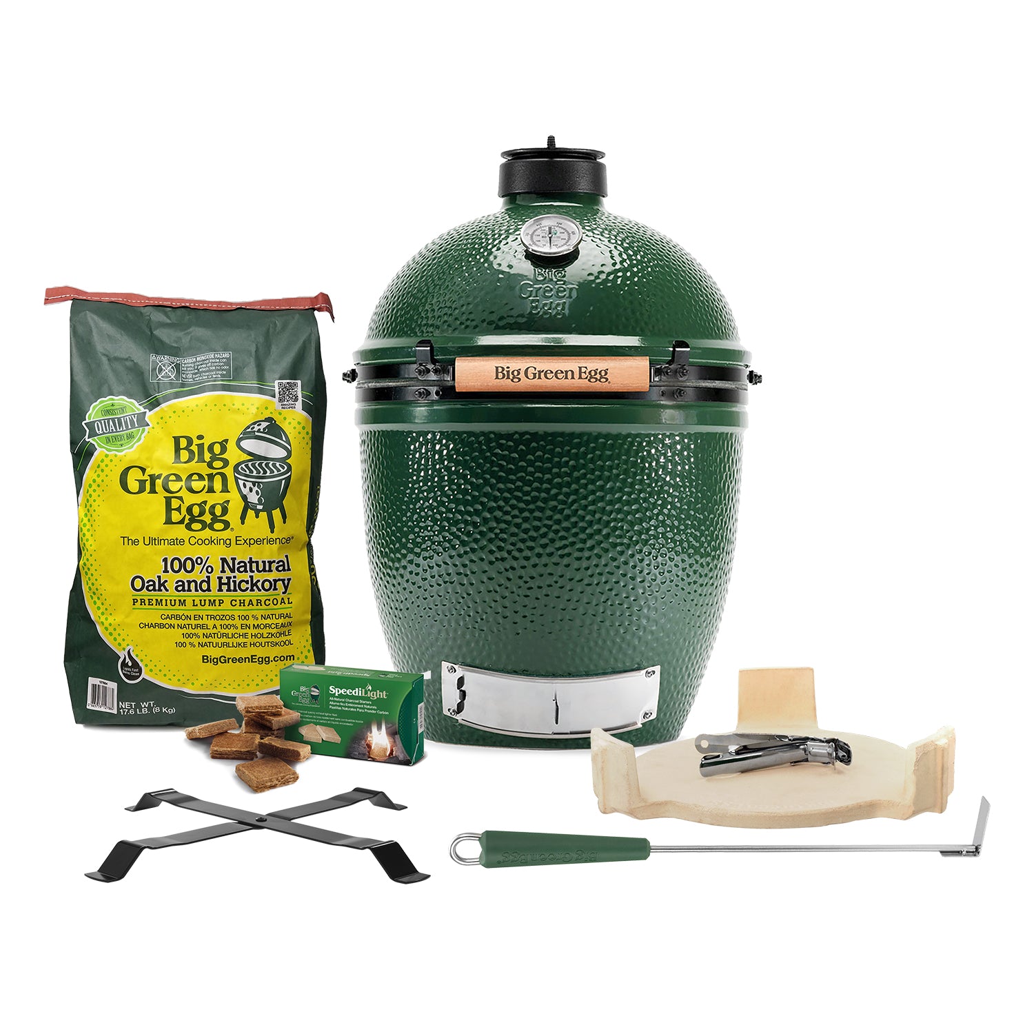 Large Big Green Egg Built-In Package for Custom Kitchens