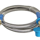 10ft 1/2" Male QD Plug x 1/2" Female Flare Swivel w/ SS Overbraid- 100450-120