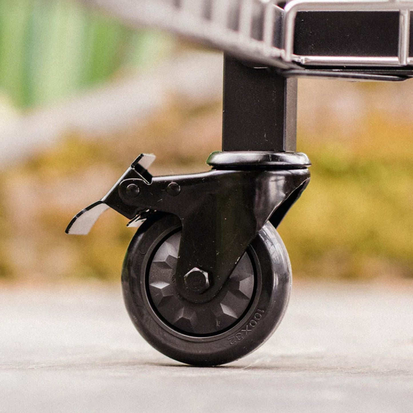 4" Locking Caster Kit (1 locking and 1 regular)
