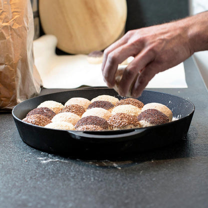 14 inch Professional Grade Cast Iron Skillet