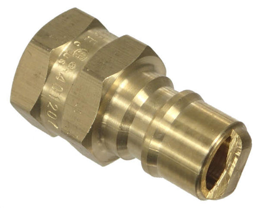3/8″ Male Plug X 3/8″ FNPT- 401207