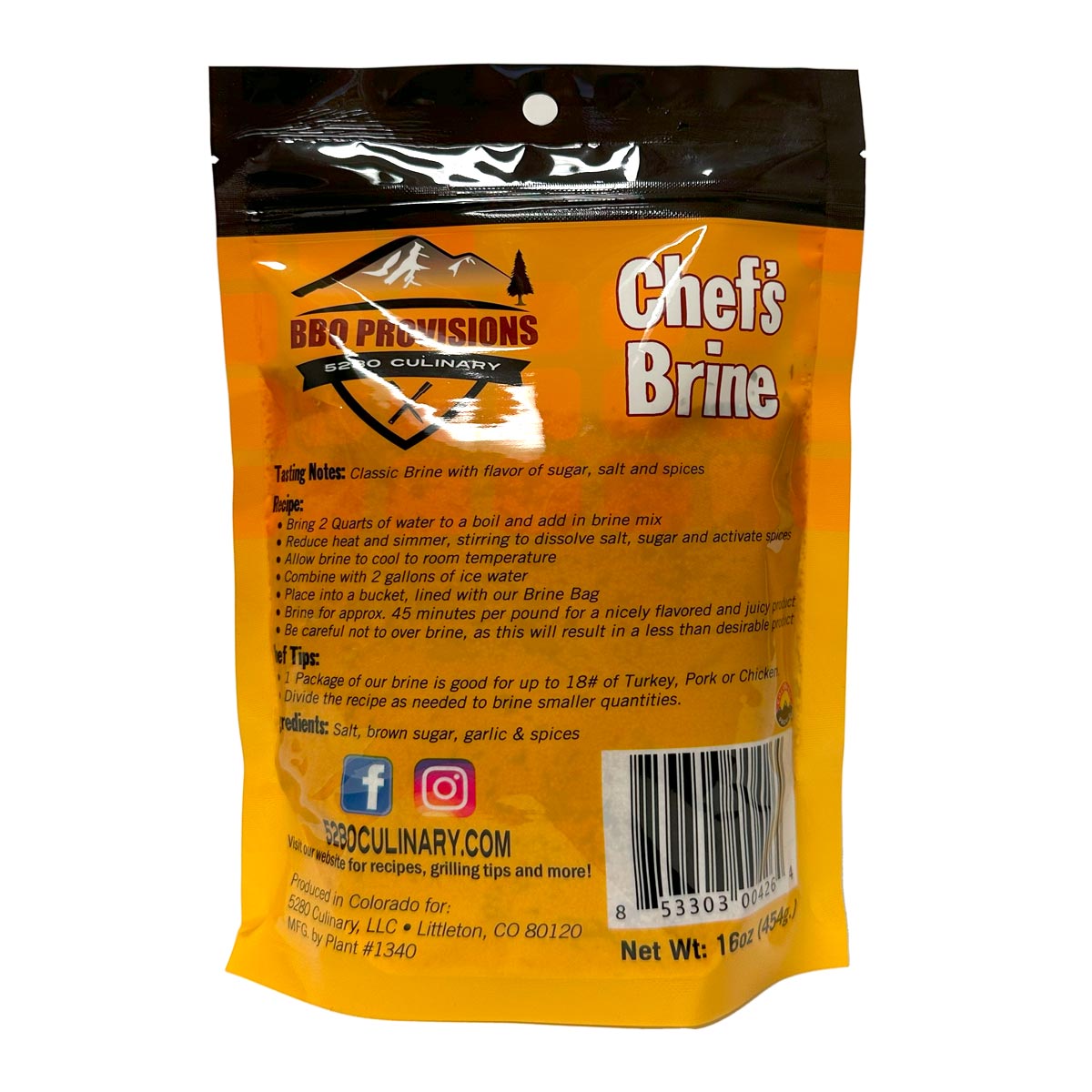 BBQ Provisions Chef's Brine Mix