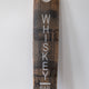 Whiskey Bar Wall Art - Half Stave
