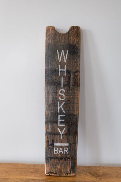 Whiskey Bar Wall Art - Half Stave