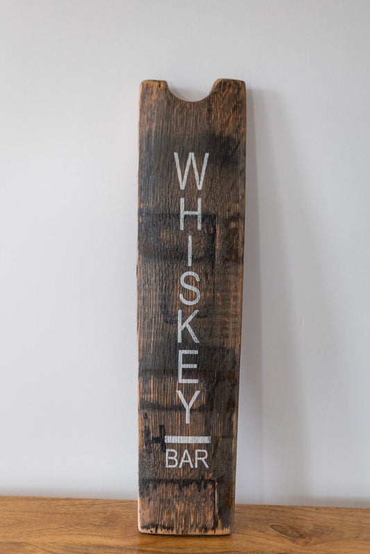 Whiskey Bar Wall Art - Half Stave