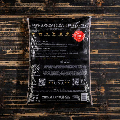 Bourbon Barrel Smoking Wood Pellets
