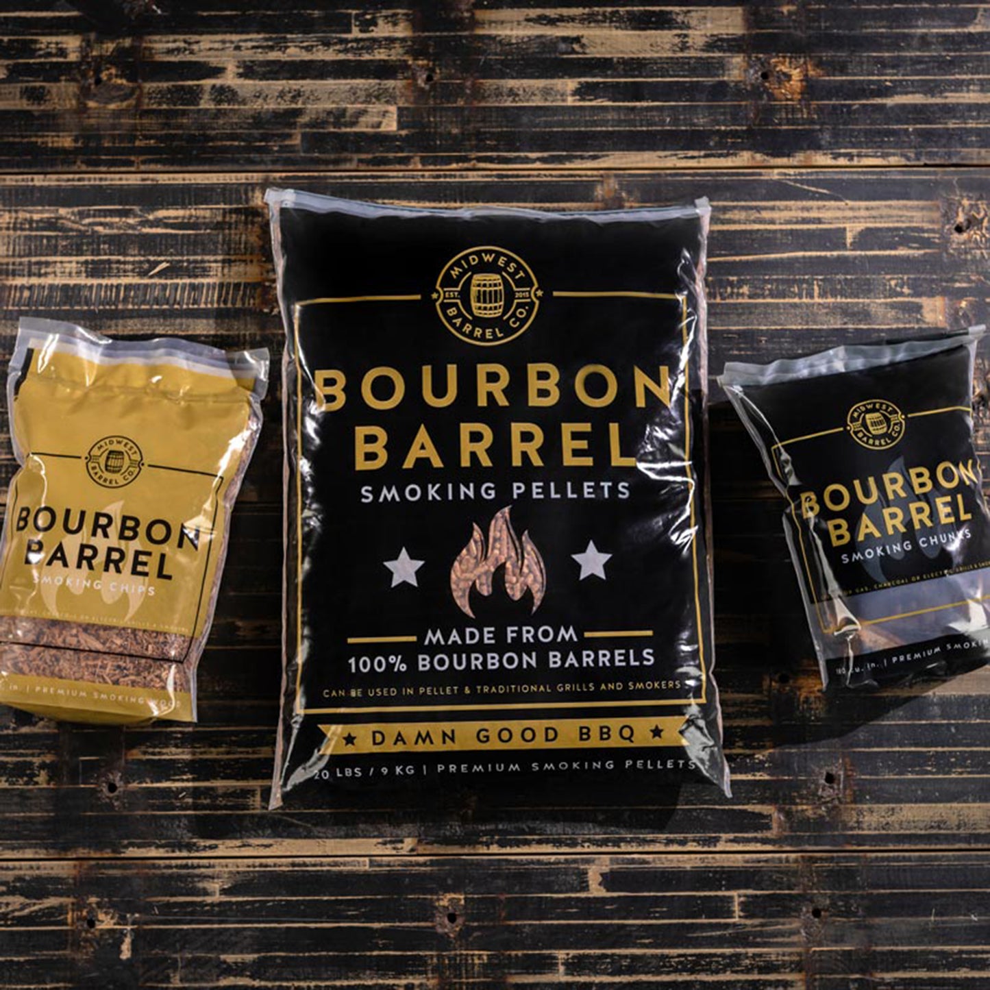 Bourbon Barrel Smoking Wood Pellets