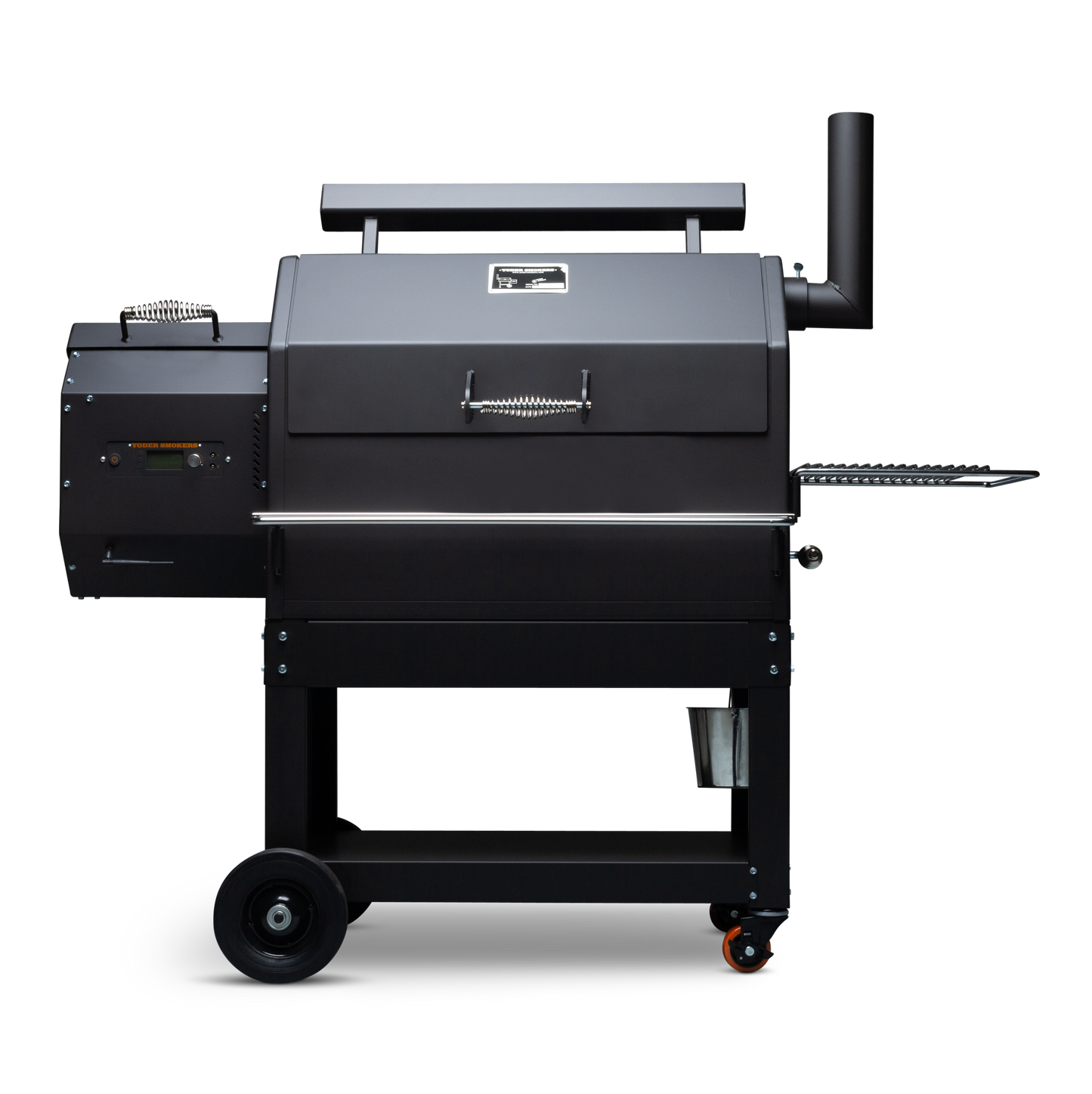 Yoder Smokers YS640s Pellet Grill (Standard Cart) w/ T-Stat Door Kit