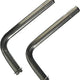 Music City Metals Steel Venturi Replacements for Charbroil Gas Grill Burners 11512/12112- 76512