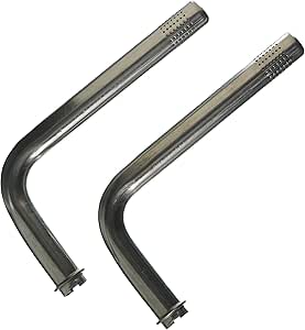 Music City Metals Steel Venturi Replacements for Charbroil Gas Grill Burners 11512/12112- 76512