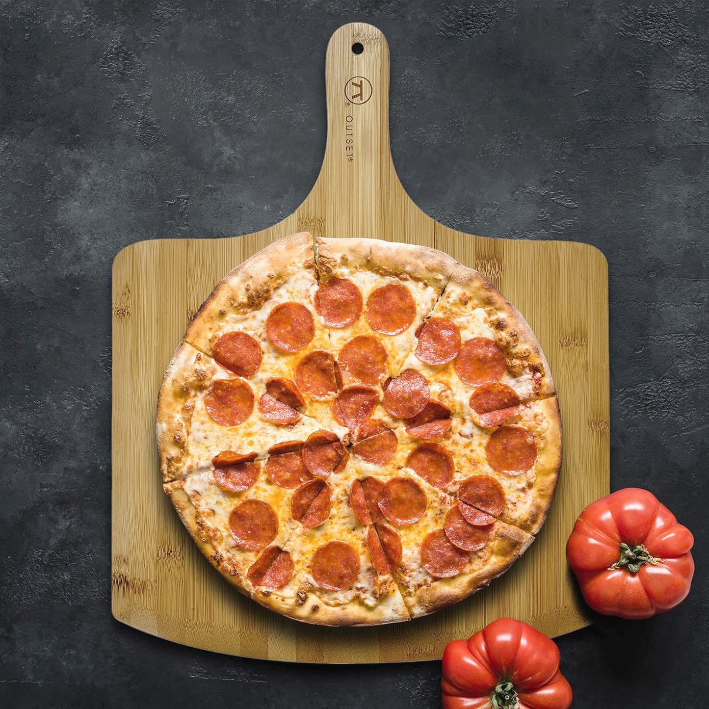Outset XL Bamboo Pizza Peel 18" x 14"