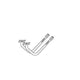 Music City Metals Zinc Plated Steel Venturi Replacement for Select Broil King Gas Grill Models- 78102