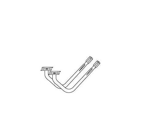 Music City Metals Zinc Plated Steel Venturi Replacement for Select Broil King Gas Grill Models- 78102