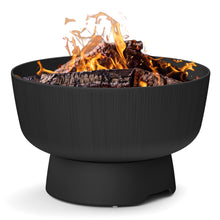 Load image into Gallery viewer, Cosmo 14” Cast Iron Fire Pit with Low Base
