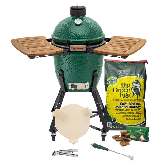 Small Big Green Egg + Standard Nest + EGG Mates Package