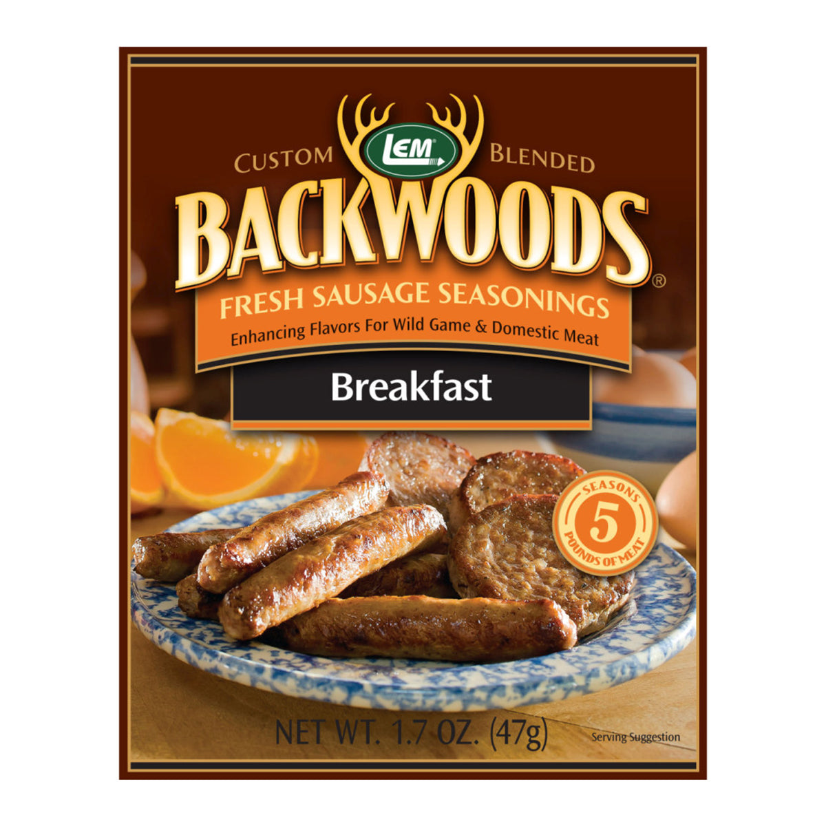 LEM Backwoods Breakfast Sausage Seasoning 9002