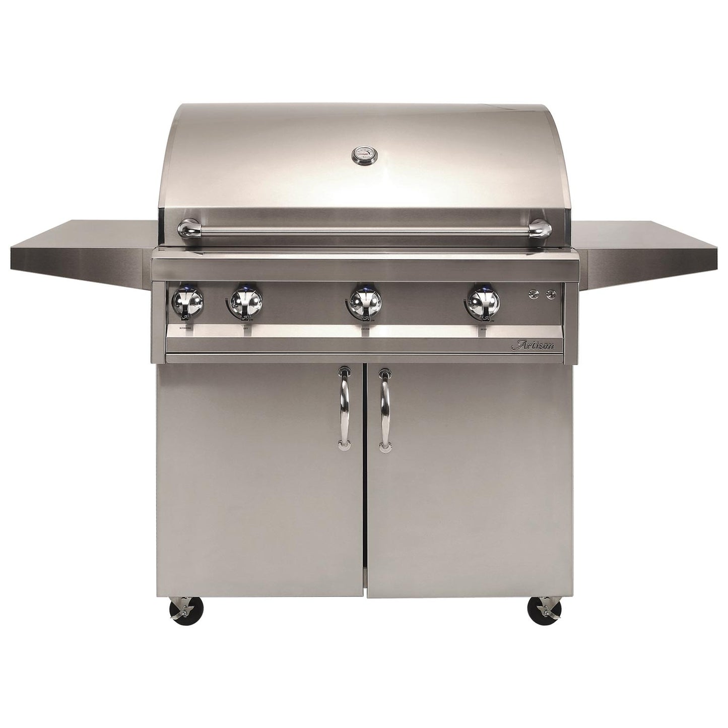 Artisan Professional 36-Inch 3-Burner Freestanding Propane Gas Grill With Rotisserie - ARTP-36C-LP