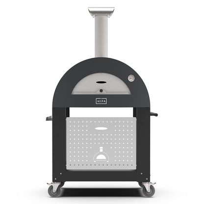 Alfa Moderno 2 Pizze Gas Pizza Oven w/ Rolling Base