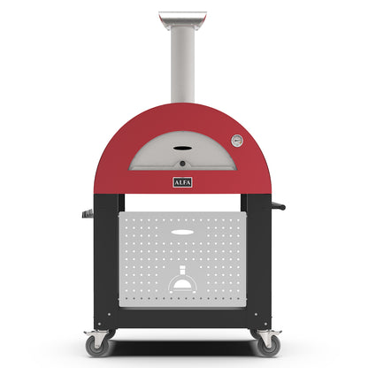 Alfa Moderno 2 Pizze Gas Pizza Oven w/ Rolling Base