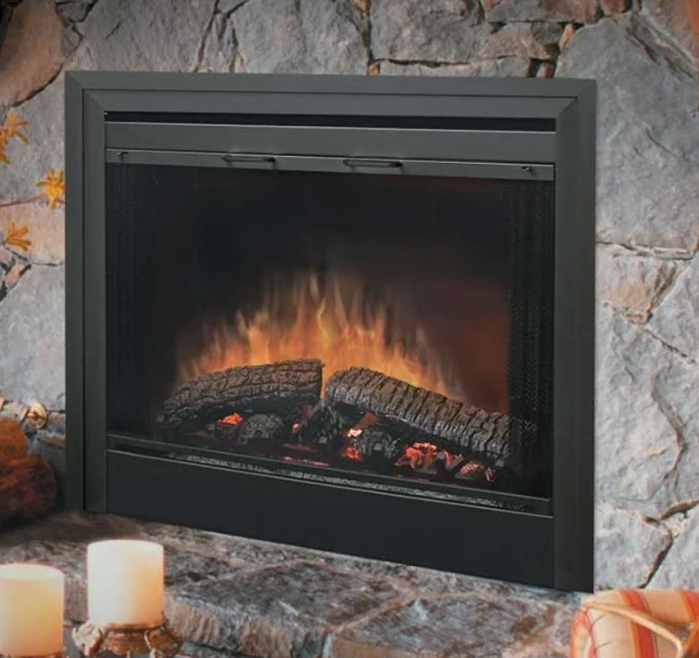 Dimplex 4 Piece Black Decorative Trim Kit for 39-inch Built-in Firebox BF4TRIM39