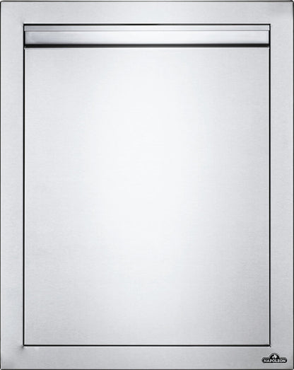 Napoleon 18" x 24" Reversible Single Door, Stainless Steel BI-1824-1D