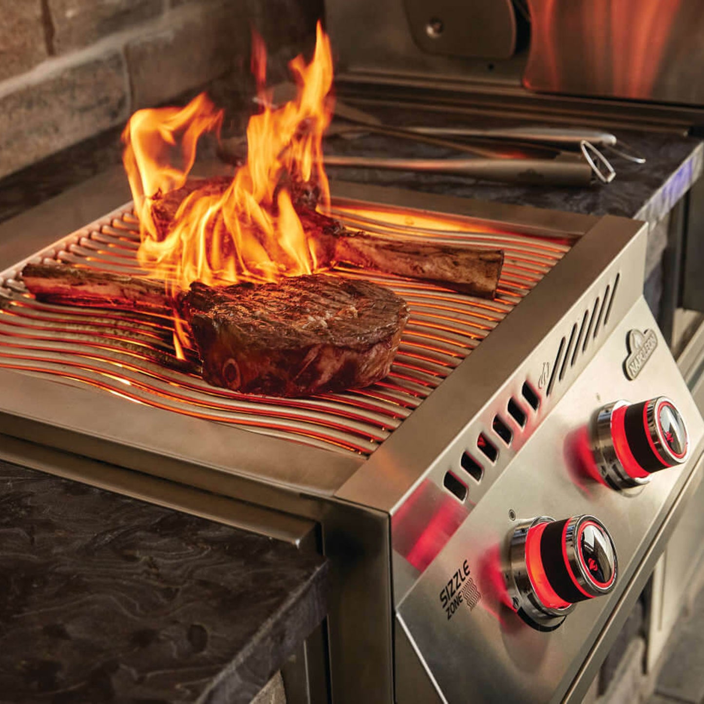 Napoleon Built-In 700 Series 18" Dual Infrared Burner (Stainless Steel)