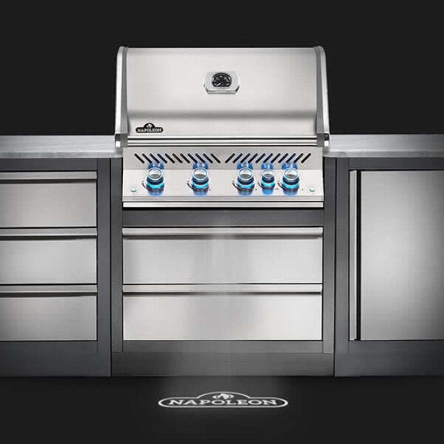 Napoleon Built-In Prestige 500 RB w/ Infared Rear Burner (Stainless Steel) 5-Burner