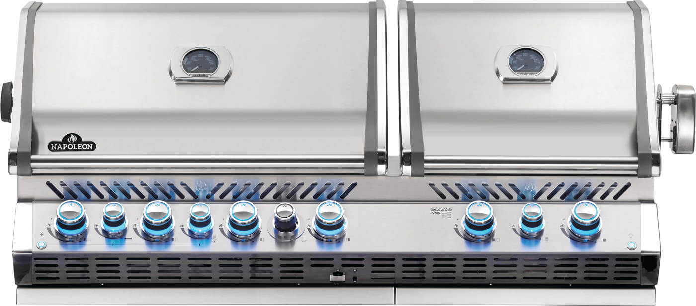 Napoleon Built-In Prestige PRO 825 Propane Gas Grill (Stainless Steel) BIPRO825RBIPSS-3