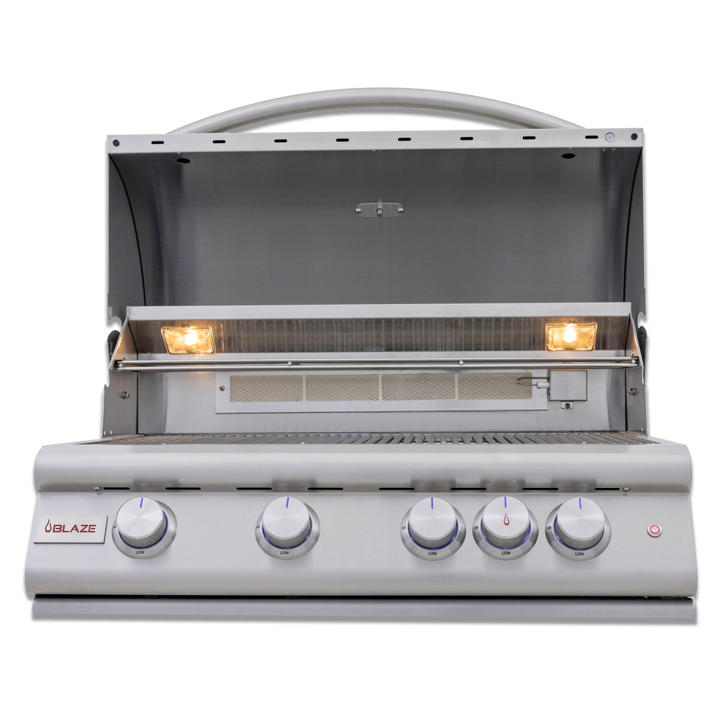 Blaze LTE PLUS 32" 4-Burner Built-In Gas Grill w/ Cart - BLZ-4LTE3 + BLZ-4-CART-SC