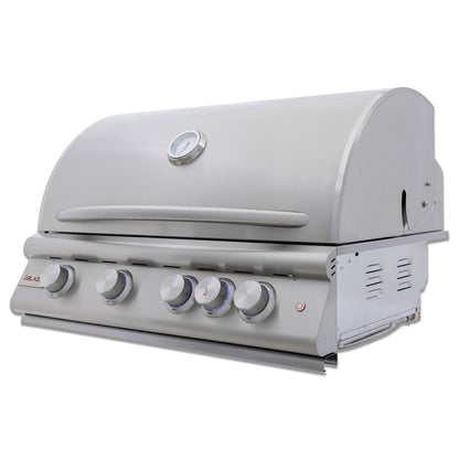 Blaze LTE PLUS 32" 4-Burner Built-In Gas Grill w/ Cart - BLZ-4LTE3 + BLZ-4-CART-SC