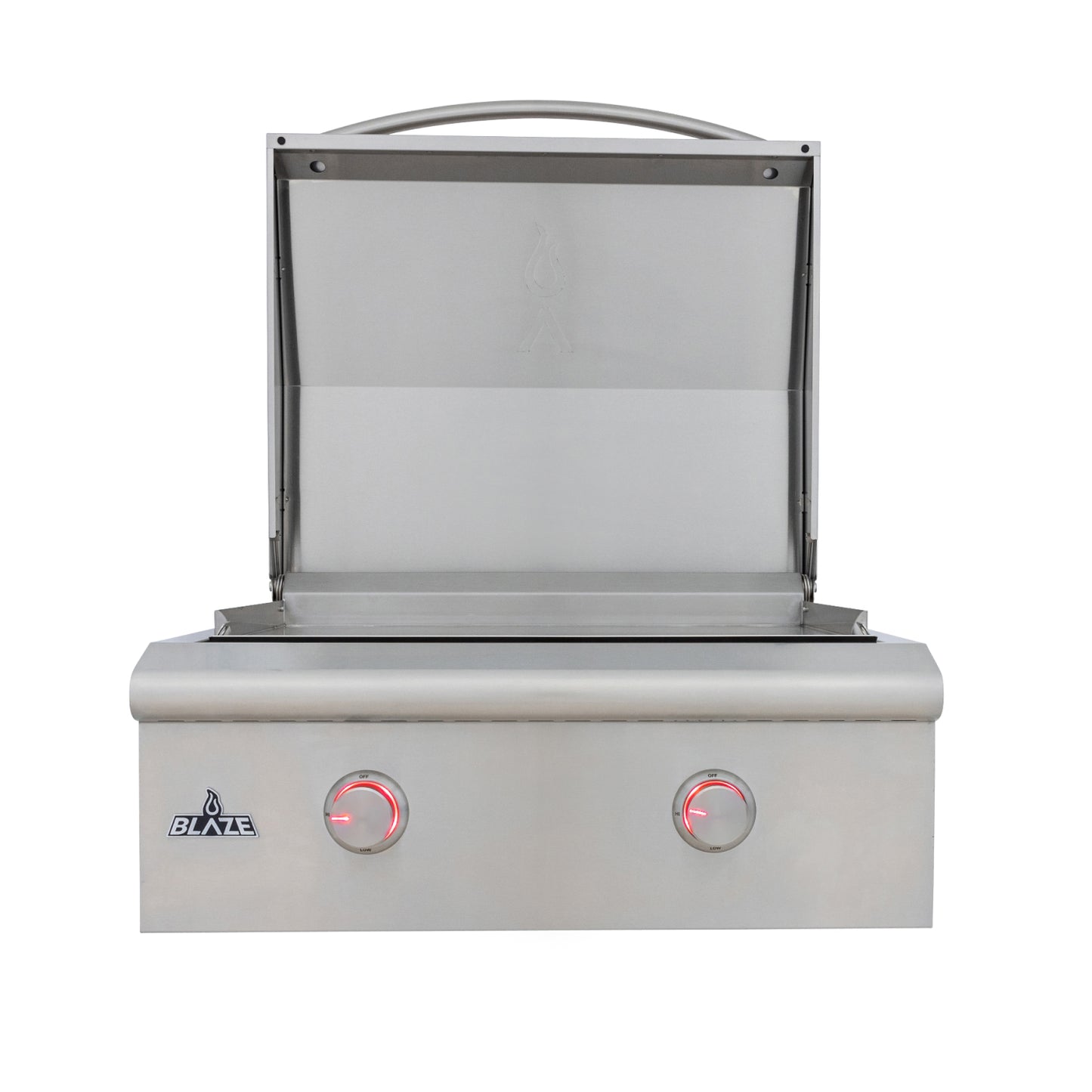 Blaze 30" LTE PLUS 2-Burner Built-In Gas Griddle - BLZ-GRIDDLE-LTE3
