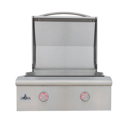 Blaze 30" LTE PLUS 2-Burner Built-In Gas Griddle - BLZ-GRIDDLE-LTE3