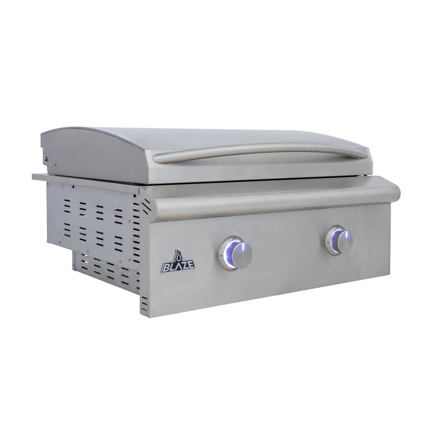 Blaze 30" LTE PLUS 2-Burner Built-In Gas Griddle - BLZ-GRIDDLE-LTE3