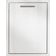 Blaze 20" Roll Out Double Trash / Recycle Drawer - Stainless Steel - BLZ-TREC-DRW-H