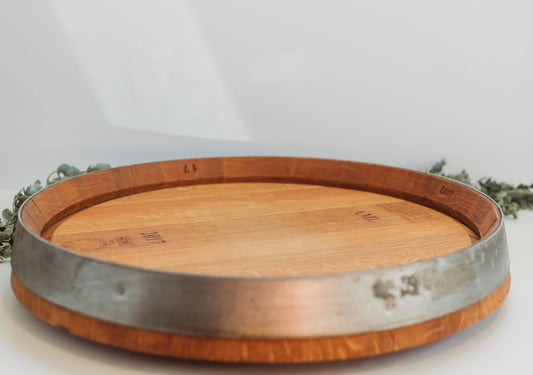 Wine Barrel Lazy Susan