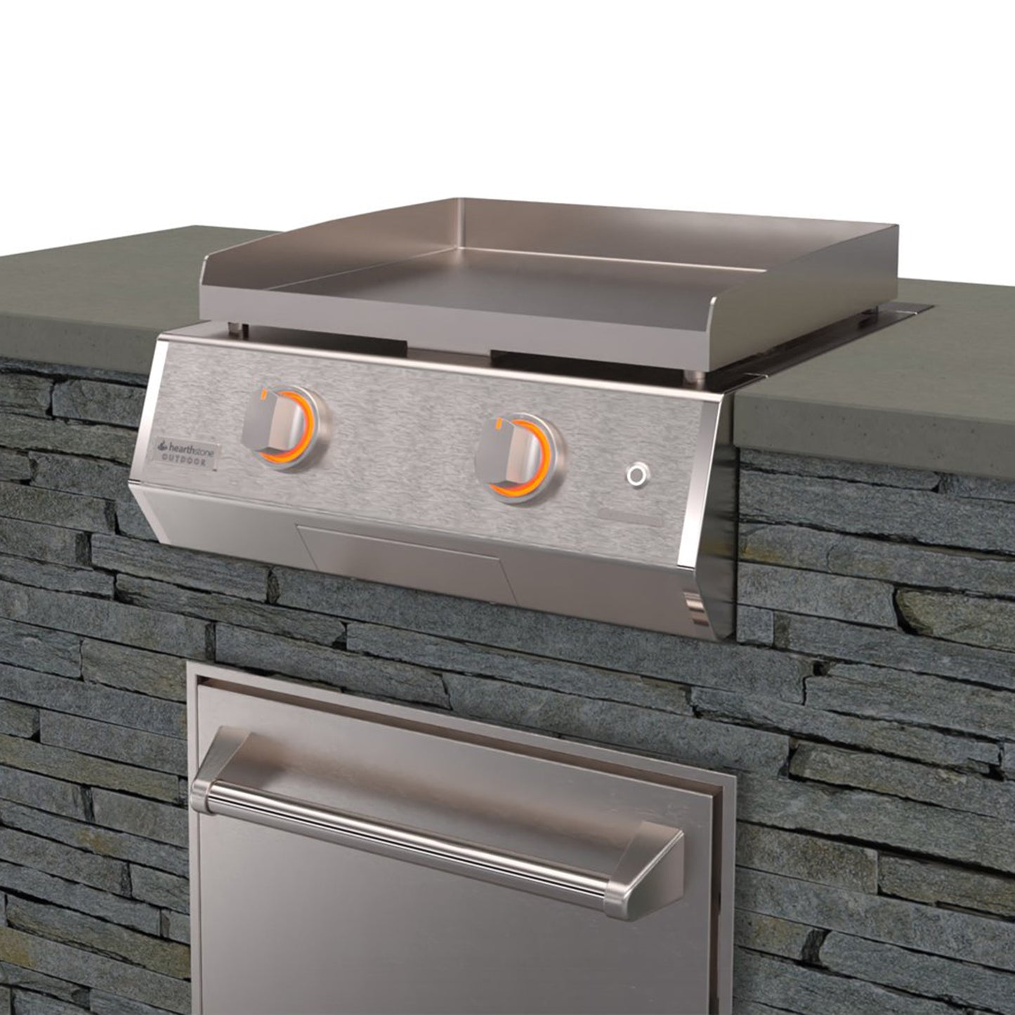 Brabura 22 Gas Griddle (Stainless Steel)