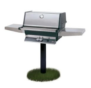 MHP MPP 4 ft. In-Ground Post for Gas Grill Head