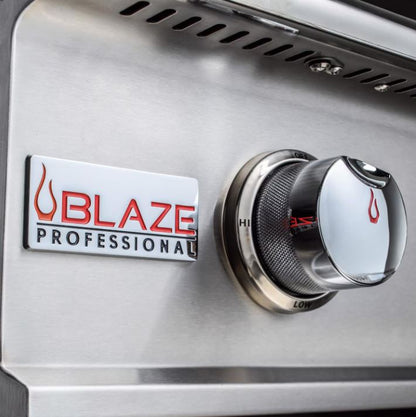 Blaze PRO 34" 3-Burner Built-In Gas Grill w/ Grill Cart