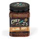 Chef J's ISLAND BOYS Coffee Rub 8oz Jar