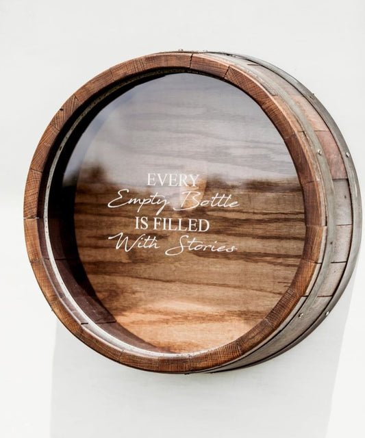 Wine Barrel Wall Art Cork Display