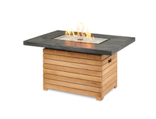 Load image into Gallery viewer, Darien Rectangular Gas Fire Pit Table w/ Glass Guard

